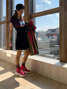 Nuttyさん（レディース・157cm）の春コーディネート