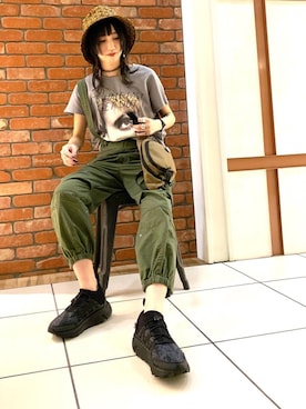 Nuttyさん（レディース・157cm）の春コーディネート