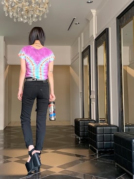 「HYSTERIC GLAMOUR（ヒステリックグラマー）のアイテム（食器/キッチン）」を使った、Nuttyさん（レディース・157cm）の春コーディネート
