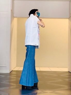 「パンクコーデ」｜「アイテム（PC・スマホグッズ/家電）」を使った、Nuttyさん（レディース・157cm）の夏コーディネート