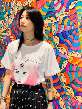 Nuttyさん（レディース・157cm）の夏コーディネート