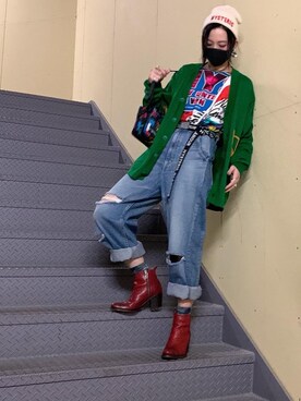 Nuttyさん（レディース・157cm）の秋コーディネート