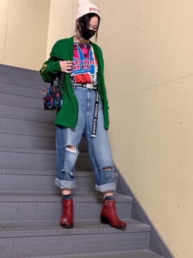 Nuttyさん（レディース・157cm）の秋コーディネート