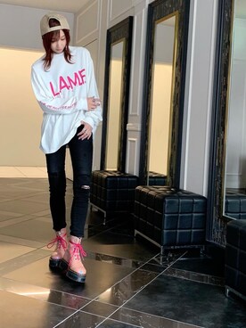 Nuttyさん（レディース・157cm）の秋コーディネート