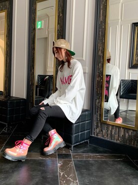 Nuttyさん（レディース・157cm）の秋コーディネート