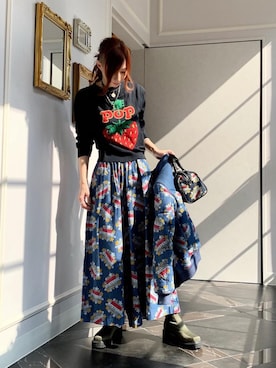 Nuttyさん(レディース・157cm)の秋コーディネート