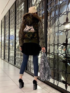 Nuttyさん（レディース・157cm）の冬コーディネート