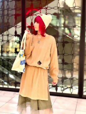 Nuttyさん（レディース・157cm）の春コーディネート