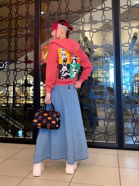 Nuttyさん（レディース・157cm）の春コーディネート