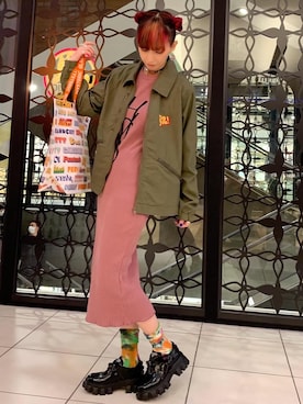 Nuttyさん（レディース・157cm）の春コーディネート