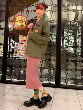 Nuttyさん（レディース・157cm）の春コーディネート