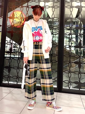 「HYSTERIC GLAMOUR（ヒステリックグラマー）のアイテム（食器/キッチン）」を使った、Nuttyさん（レディース・157cm）の春コーディネート