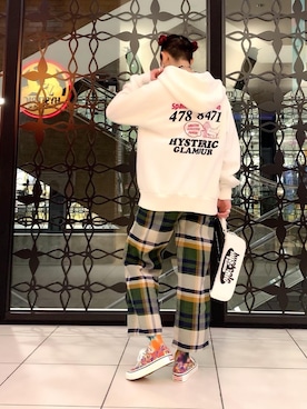 「HYSTERIC GLAMOUR（ヒステリックグラマー）のアイテム（食器/キッチン）」を使った、Nuttyさん（レディース・157cm）の春コーディネート