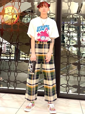 「HYSTERIC GLAMOUR（ヒステリックグラマー）のアイテム（食器/キッチン）」を使った、Nuttyさん（レディース・157cm）の春コーディネート