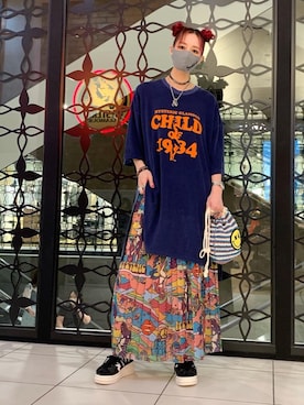 Nuttyさん（レディース・157cm）の夏コーディネート