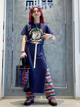 オンラインショップ HYSTERIC GLAMOUR（ヒステリックグラマー）の「マルチボーダー パンツ