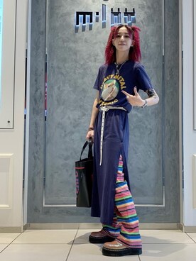 Nuttyさん（レディース・157cm）の夏コーディネート