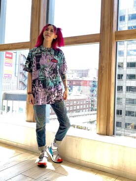 Nuttyさん（レディース・157cm）の夏コーディネート