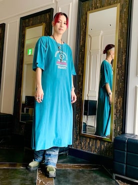 Nuttyさん（レディース・157cm）の夏コーディネート