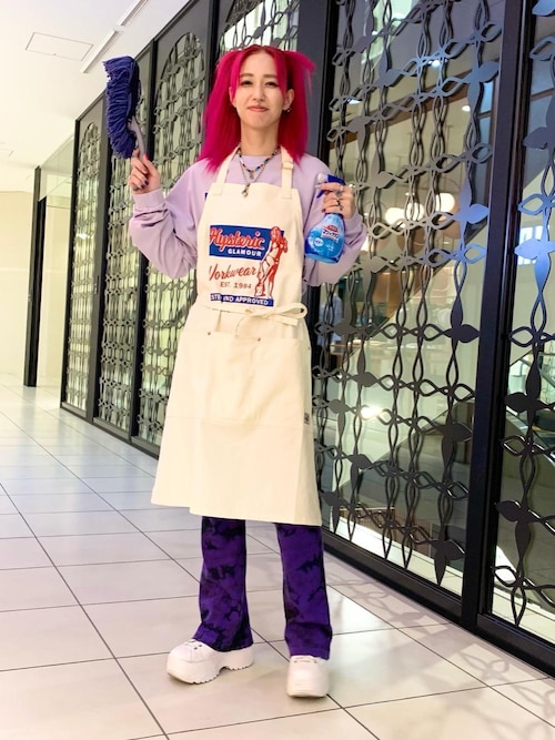 HYSTERIC GLAMOUR（ヒステリックグラマー）の「HYS TIME エプロン