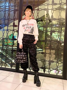 「アイテム（その他雑貨）」を使った、Nuttyさん（レディース・157cm）の秋コーディネート