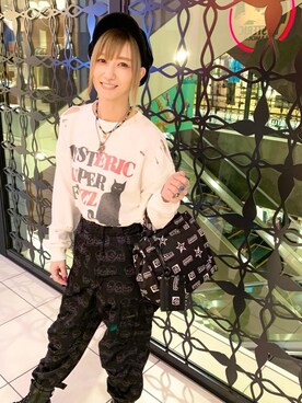 「アイテム（その他雑貨）」を使った、Nuttyさん（レディース・157cm）の秋コーディネート