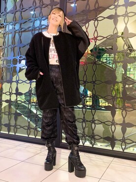 「アイテム（その他雑貨）」を使った、Nuttyさん（レディース・157cm）の秋コーディネート