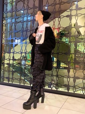 「アイテム（その他雑貨）」を使った、Nuttyさん（レディース・157cm）の秋コーディネート