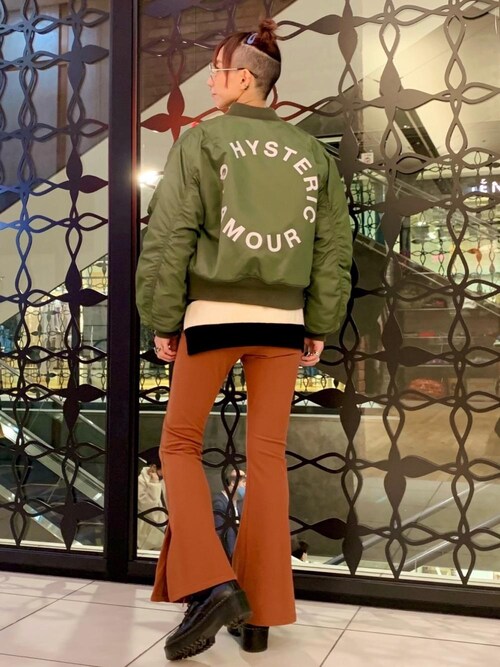 HYSTERIC GLAMOUR（ヒステリックグラマー）の「HYS編込ボーダー プル