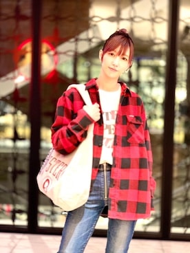 Nuttyさん（レディース・157cm）の冬コーディネート