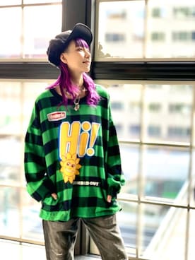 「HYSTERIC GLAMOUR（ヒステリックグラマー）のアイテム（雑貨/ホビー）」を使った、Nuttyさん（レディース・157cm）の冬コーディネート