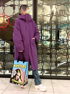 Nuttyさん(レディース・157cm)の冬コーディネート