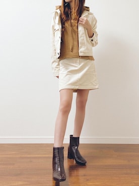 「Joint space（ジョイントスペース）のアイテム」を使った、rinrinn3さん（レディース・155cm）の秋コーディネート