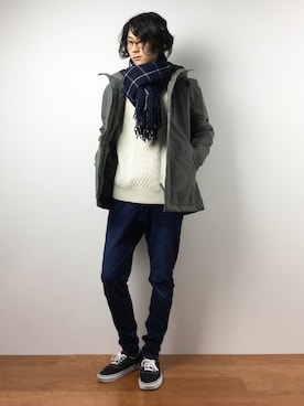 Yudai Ishiiさん(メンズ・178cm)の冬コーディネート