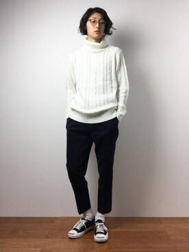 Yudai Ishiiさん（メンズ・178cm）の冬コーディネート