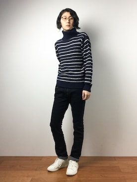 Yudai Ishiiさん（メンズ・178cm）の冬コーディネート