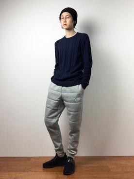 Yudai Ishiiさん（メンズ・178cm）の冬コーディネート