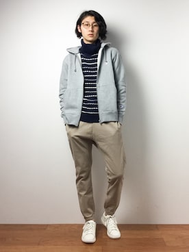 Yudai Ishiiさん（メンズ・178cm）の冬コーディネート