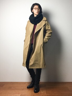 Yudai Ishiiさん(メンズ・178cm)の冬コーディネート