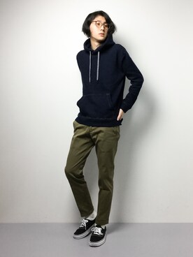 「lideal（リデアル）のアイテム」を使った、Yudai Ishiiさん（メンズ・178cm）の冬コーディネート