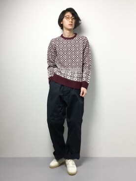 Yudai Ishiiさん（メンズ・178cm）の冬コーディネート