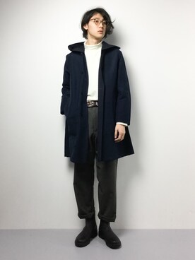 「Steven Alan（スティーブンアラン）のアイテム（その他アウター）」を使った、Yudai Ishiiさん（メンズ・178cm）の冬コーディネート