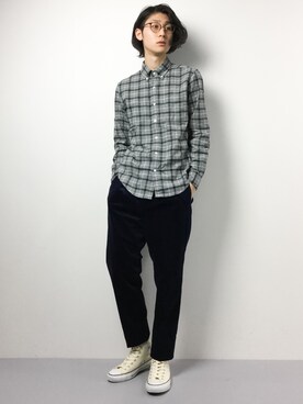 Yudai Ishiiさん（メンズ・178cm）の冬コーディネート