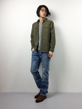 Yudai Ishiiさん（メンズ・178cm）の冬コーディネート