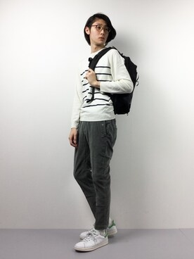 「Tomorrow Maker（トゥモローメーカー）のアイテム」を使った、Yudai Ishiiさん（メンズ・178cm）の冬コーディネート