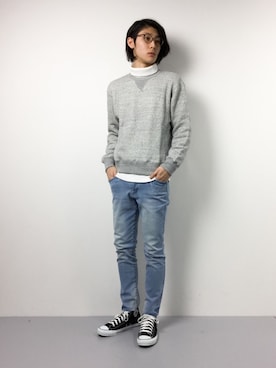 「Tomorrow Maker（トゥモローメーカー）のアイテム」を使った、Yudai Ishiiさん（メンズ・178cm）の冬コーディネート