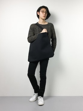 「macromauro（マクロマウロ）のアイテム」を使った、Yudai Ishiiさん（メンズ・178cm）の冬コーディネート