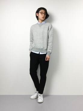 「Tomorrow Maker（トゥモローメーカー）のアイテム」を使った、Yudai Ishiiさん（メンズ・178cm）の冬コーディネート