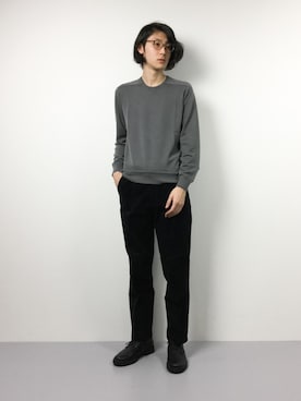 「Tomorrow Maker（トゥモローメーカー）のアイテム」を使った、Yudai Ishiiさん（メンズ・178cm）の冬コーディネート