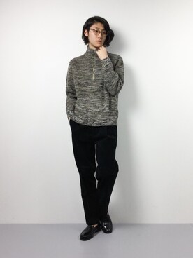 「Tomorrow Maker（トゥモローメーカー）のアイテム」を使った、Yudai Ishiiさん（メンズ・178cm）の冬コーディネート